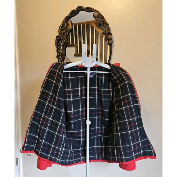 Polo Ralph Lauren Vtg 80s Wool Jacket Coat Mens M Utility Chore Buckleback USA - Picture 6 of 12